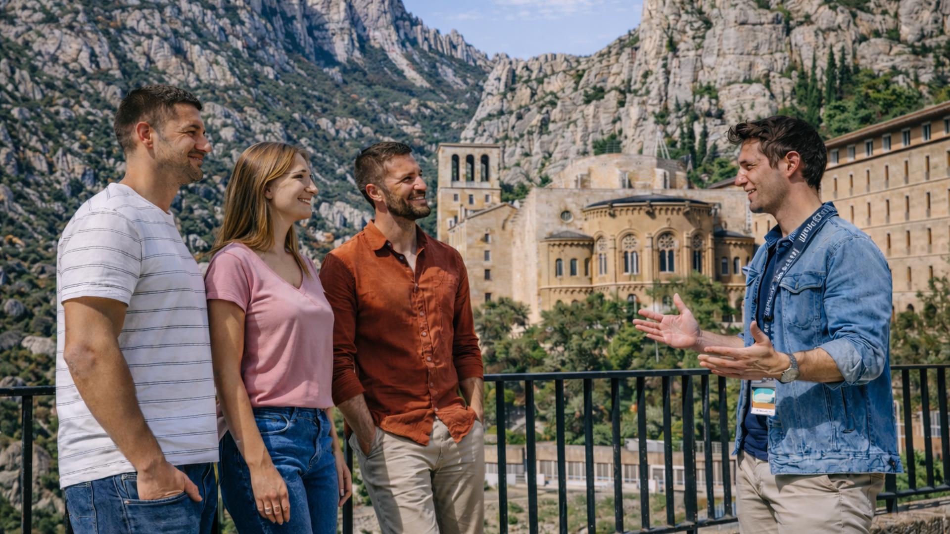 Montserrat Half Day Tour with Monastery Entrance